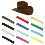 12Pcs 12 Colors Rubber String Hat Band