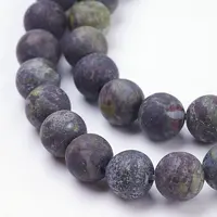 Natural Bloodstone Beads Strands