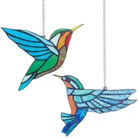 Acrylic Hummingbird Hanging Ornaments