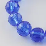 Transparent Glass Bead Strands