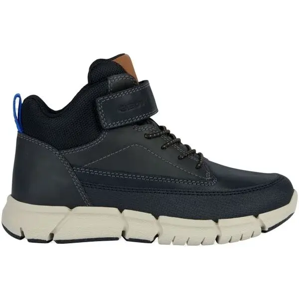 Geox J FLEXYPER Chlapecká zimní obuv, černá, velikost