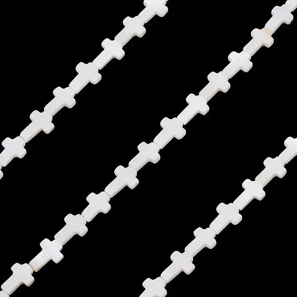 3 Strands Natural Sea Shell Beads Strands