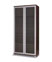 Vitrína Maximus M22 Barva korpusu: kaštan wenge, Rozměry: 100 cm