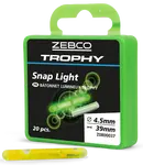 Zebco chemické světlo trophy snap light pack 20 ks 4,5x39 mm
