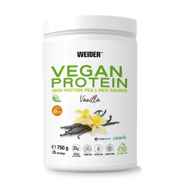 WEIDER Vegan Protein Vanilla 750 g