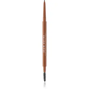 MUA Makeup Academy Brow Define precízna ceruzka na obočie s kefkou odtieň Auburn 0.05 g