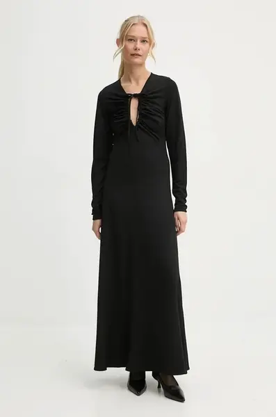Šaty By Malene Birger DEIJA černá barva, maxi, Q71583018