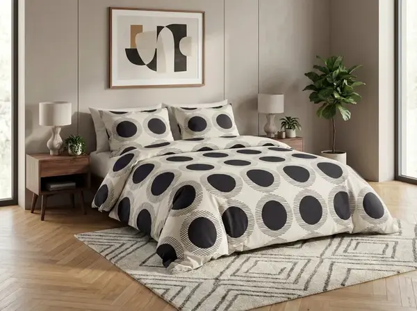 Bavlněné povlečení KAYLIN vzorované Rozměr povlečení: 80 x 80 cm | 135 x 200 cm