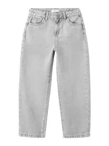 MANGO KIDS Džínsy  sivý denim