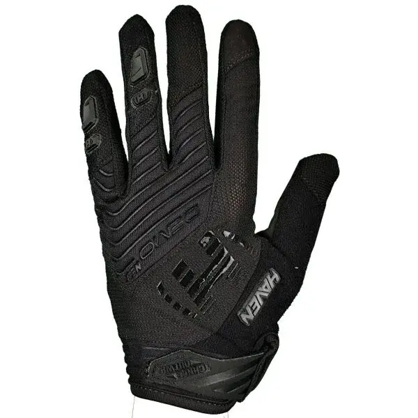 HAVEN DEMO LONG KID Dětské rukavice na kolo, černá, velikost