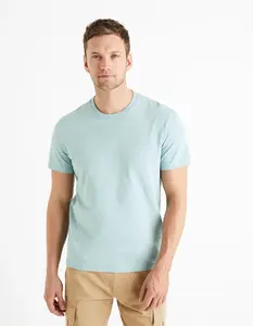 Celio Bavlněné tričko Tebase - Pánské