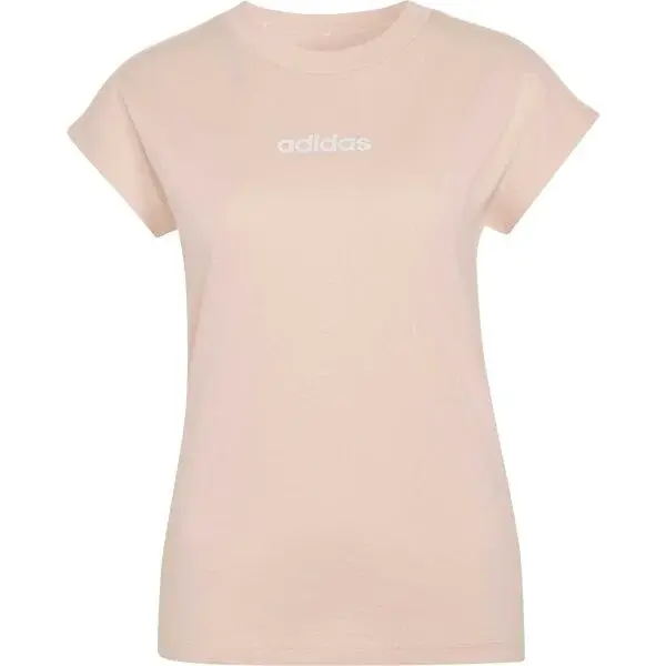 adidas LINEAR SJ TEE W Dámské tričko, lososová, velikost XXL