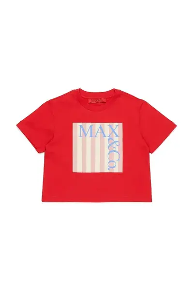 Detské bavlnené tričko MAX&Co. MAXT31F T-SHIRT