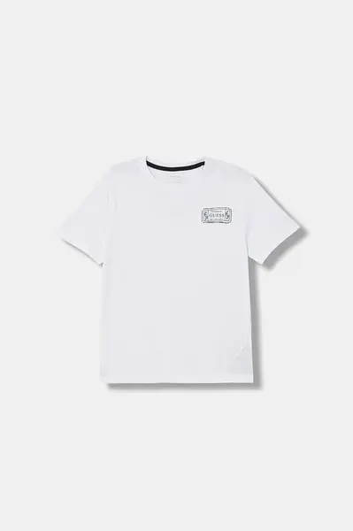 Dětské bavlněné tričko Guess
