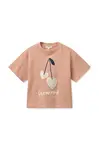Liewood Dětské bavlněné tričko Liewood Tyler Placement SS T-shirt
