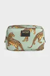 Cestovní kosmetická taštička WOUF Emerald Leopard 20 x 9,5 x 13 cm
