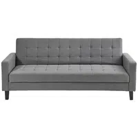 Livetastic ROZKLÁDACÍ POHOVKA, textil, tmavě šedá
