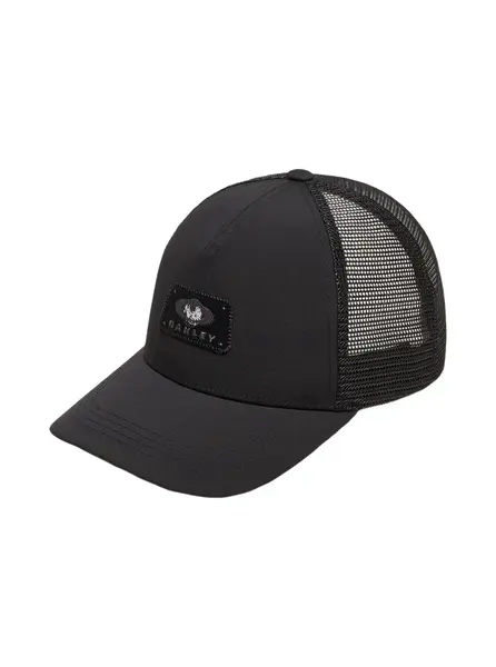 Oakley kšiltovka Patch Ellipse Trucker Blackout | Černá | Velikost One Size