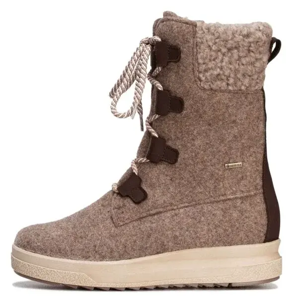 POMAR REKI Dámska zimná obuv, hnedá, veľkosť
