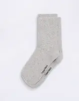 Organic Basics Core Crew Socks 2-pack Grey 39-42
