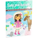 ELLA & MAX ŠATY PRO ANOUK Kniha samolepek, mix, velikost