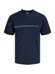 Jack & Jones Junior Tričko 'JCOFUSION'  tmavofialová / biela