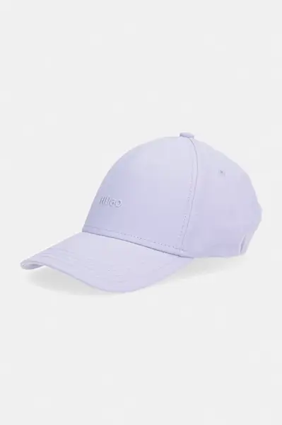 Bavlněná baseballová čepice HUGO Cara