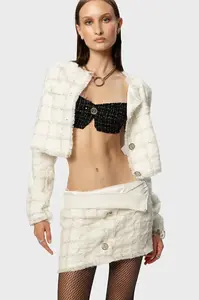 Sukně GOD SAVE QUEENS EXECUTIVE TWEED SKIRT