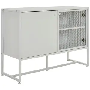 P & B ŠIROKÁ KOMODA, bílá, 100/75/41 cm