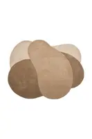 Vlněný koberec Bloomingville Denton hnědá barva