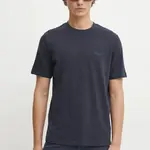 Bavlněné tričko Marc O'Polo tmavomodrá barva, B61223251098