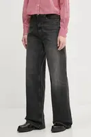 Džíny Tommy Jeans dámské, šedá barva, DW0DW19578