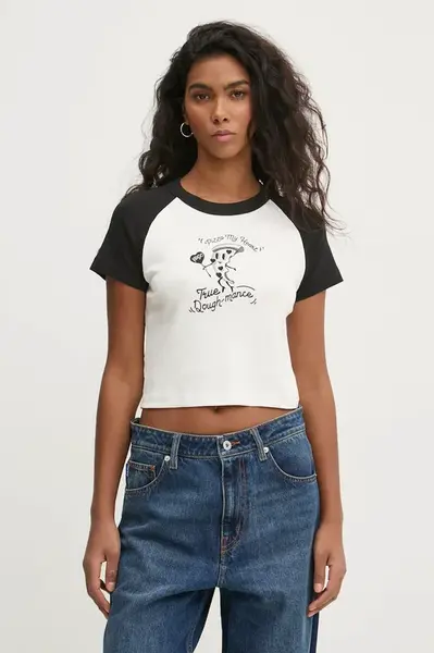 Bavlněné tričko Hugo Blue