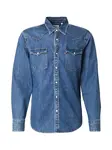 LEVI'S ® Košeľa 'Barstow Western Standard Fit Shirt'  modrá denim