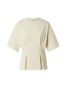 EDITED Tričko 'Marah'  krémová