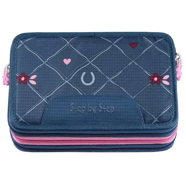 Penál do školy Step by Step Case XXL Horse Lima