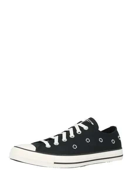 CONVERSE Nízke tenisky  čierna / biela