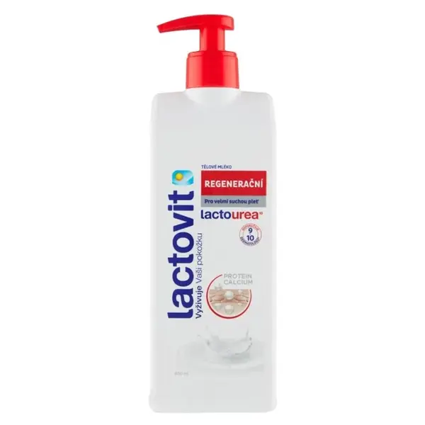 LACTOVIT Lactourea telové mlieko regeneračné 400 ml