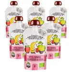 Rudolfs Jablko, banán, jahoda se smetanou BIO kapsička 6x110 g