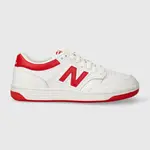 Sneakers boty New Balance BB480LTR červená barva