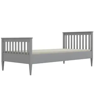 Posteľ Ignaś 90x200 sivá