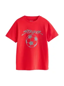 Next Tričko  sivá / červená