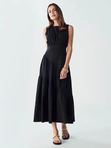 Willa Šaty 'Lost'  čierna