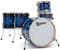Premier Artist 22" 5pc Heavy Rock Shell Pack  Indigo Burst