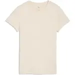Puma ESSENTIALS ELEVATED TEE W Dámské triko, béžová, velikost