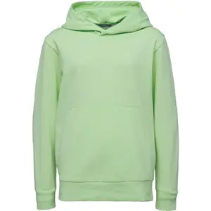 Lewro BARDET Dětská mikina přes hlavu, světle zelená, velikost 140-146