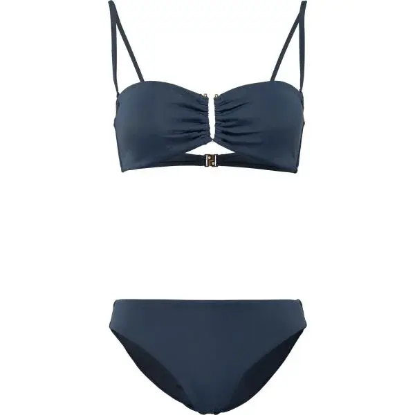 AQUOS ELIZA Dámské dvoudílné plavky, tmavě modrá, velikost