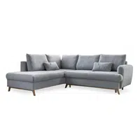 MID.YOU ROHOVÁ SEDAČKA, textil, světle šedá