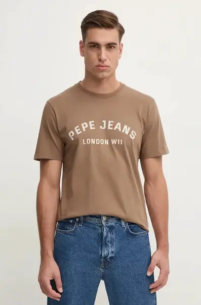 Bavlněné tričko Pepe Jeans ALDRIDGE