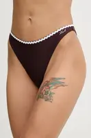 Plavkové nohavičky Karl Lagerfeld SIGNATURE SCALLOP